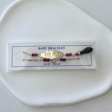 Load image into Gallery viewer, Baby Bracelet 14K
