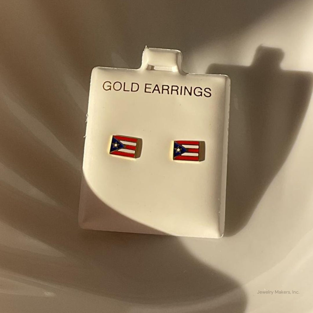 Orgullo Boricua Earrings